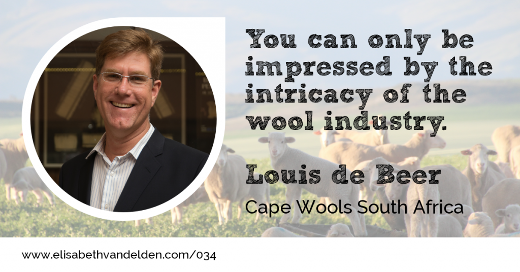 Wool Academy Podcast guest Louis de Beer of Cape Wools South Africa