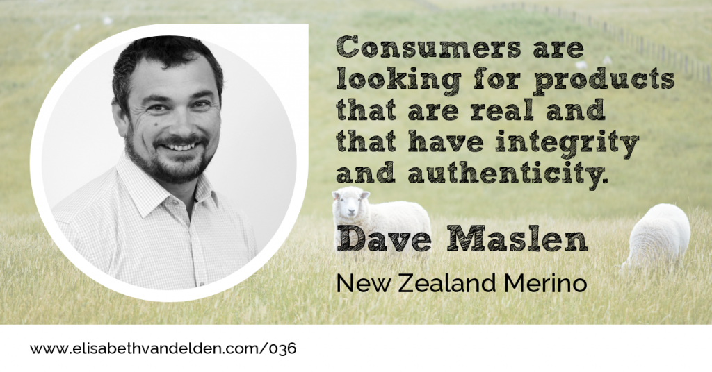Dave Maslen from the New Zealand Merino Company as guest on the Wool Academy Podcast